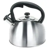 Stainless Steel Whistling Tea Kettle Silver 2.5L