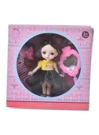 Rally Doll With Accessories Beauty Pretend Playset For Girls Assorted Mix Multicolor