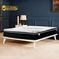 In House Black One Bed Mattress 16 Layers - Hight 29 cm - Size 100x200 cm