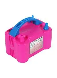 Generic Portable Electric Air Blower Balloon Inflator Pump Fast Inflatable Tool Pink/Blue