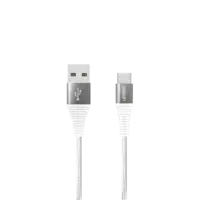 Levore Cable Micro USB 1.8m Nylon Braided - White