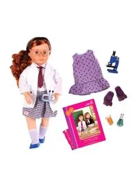 Our Generation Sia-Deluxe Twin Fashion Doll With Book Set Bd31113Atz 18Inch