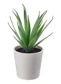 Generic Fejka Artificial Potted Plant With Pot Green/White