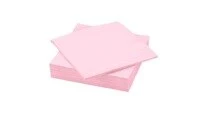 Paper napkin, light pink40x40 cm,50pack