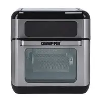 Geepas Compact Powerful 1500W 9 In 1 Air Fryer Oven With 10L Capacity & 9 Preset Functions GAF37518