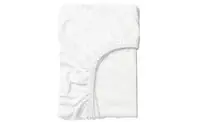 Fitted sheet, white70x160 cm