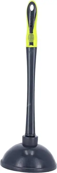 Royalford Rf2371Gr Toilet Plunger, Tested & Proven To Clear & Unblock Tough Drain Blockages, More Powerful Than Traditional Toilet Plungers, Unblocks All Toilets With Unique Bellows Design