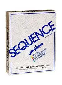 لعبة سيكوينس متعددة الألوان، لعبة بطاقات استراتيجية مثيرة ومتسلسلة للأطفال