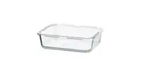 Food container, rectangular/glass1.0 l