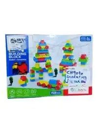 Child Toy 158-Pieces High Quality Sturdy And Durable Building Blocks Set For Kids 3+ Years