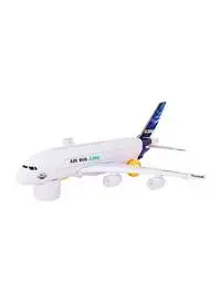 Generic Non Toxic Rich Detailing Airbus A380 Flash Electric Sound Light Model Airplane
