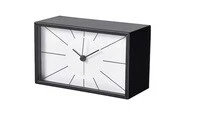 Alarm clock, black7x10 cm