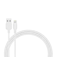 MOMAX ZERO Cable iPhone to USB 1m - White