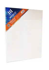 ماسكو لوحة فنية قماشية فاخرة مقاس 30x40 سم، أبيض