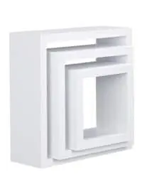 Generic Cubic Wall Floating Shelf White