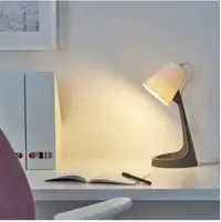 Work lamp, dark grey/white