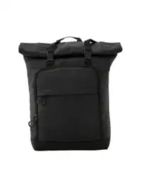 Parajohn Rolltop Rucksack Backpack, Waterproof Backpack For Women And Men, Rucksack For Travel And Work, Black