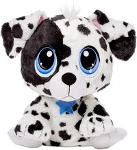 Little Tikes Rescue Tales Adoptable Pets - Dalmatian, Interactive Soft Cuddly Plush Pet Toy With Collar, Tag, Head Nods, Tail Wags, Lifelike Puppy Whines, Pants, And More Sounds, Ages 3+