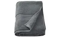 Bath sheet, dark grey100x150 cm