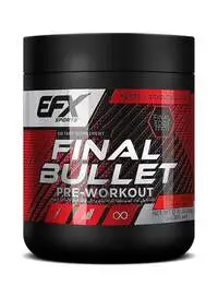 مسحوق EFX Sports Final Bullet قبل التمرين (30 وجبة)