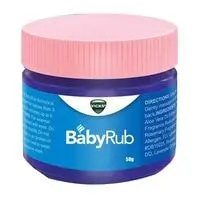 Vicks babyrub moisturizing and soothing balm 50g