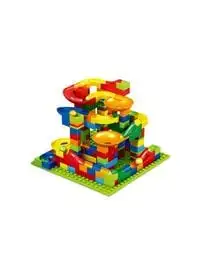 Child Toy 168Pcs Marble Race Run Compatible City Building Blocks Funnel Slice Assorted DIY Big Bricks Toys For Children
