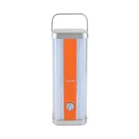 Geepas Multi-Functional LED Emergency Lantern, 4000mAh, GE5595, Portable, Lightweight, Solar Input With Dimmer Function, 4 Hours Working, Ideal To Charge Personal Devices