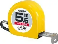 شريط قياس تاجيما أصفر ياباني (5.5 متر)