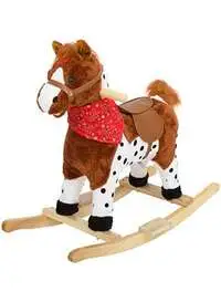 Generic Musical Rocking Horse Ride On Toy 85X83Cm