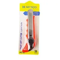 MASCO MC181 18 mm High Quality Snap Off Knife, Assorted Colors