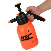 AGC (GN10730) زجاجة رذاذ الماء بالضغط لغسيل السيارات وتنظيف الزجاج 2 لتر، بخاخ زجاجة ضغط الهواء أداة تنظيف المنزل