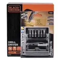 Black & decker drill driver built-in 7.2V lithium battery