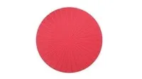 Generic Place Mat, Red 37cm