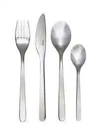 Generic 4-Piece Fornuft Cutlery Set Silver 17cm