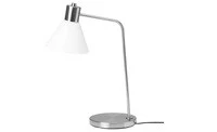 Table lamp, nickel-plated/glass
