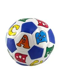 رولي تويز كرة قطيفة ناعمة مع الحروف الهجائية والأرقام لعبة التعلم والتعليم للأطفال خفيفة الوزن ومتينة، مزيج متنوع متعدد الألوان