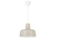 Pendant lamp, beige/birch36 cm