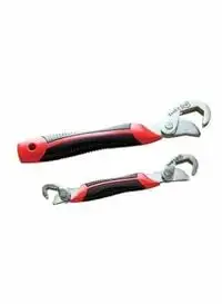 Generic 2-Piece Key Snap And Grip Set Red/Silver/Black