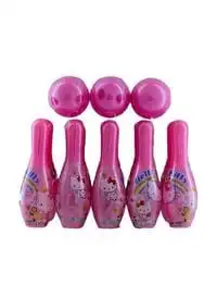 Rally Hello Kitty Bowling Game Set Toy For Kids