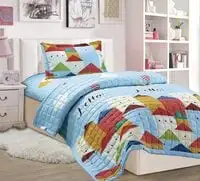 Sleep Night Kids Compressed 3Piece Comforter Set By Sleep Night, Single Size / Jed-100012433
