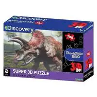 Discovery Channel Prehistoric Era Triceratops Puzzle 100 Pieces