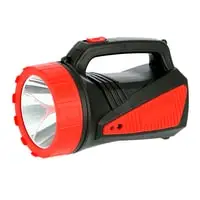Geepas Gsl5564 Rechargeable LED Emergency Searchlight - Portable Spotlight With 16 Hours Working, Ideal For Camping, Outdoor & Emergency Power Cuts
