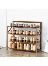 Cady One Foldable Shoe Rack Stand And Organizer 4 Shelves