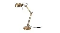 Work lamp, brass-colour