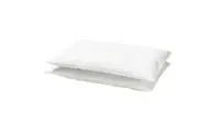 غطاء وسادة لسرير طفل, أبيض‎35x55 سم‏