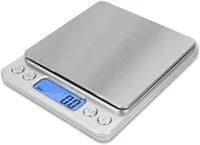 Generic gram Scale Digital Kitchen Mini Pocket Pro Size 500G X 0.01G With Lcd Display Stainless Steel Platform For Cooking Baking Jewelry Weight Postal Parcel Saudilove