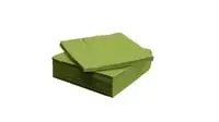 Paper napkin, medium green40x40 cm,50ack