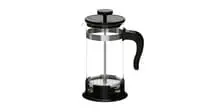 Coffee/tea maker, glass/stainless steel,