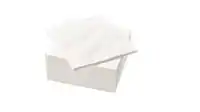 Paper napkin, white40x40 cm,100pack
