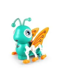 Rally Electric Toy Bee With Light And Music And Flapping Wings